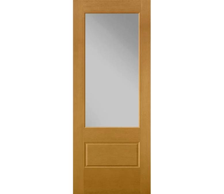 Tucson 3 Quaters Light Fiberglass Entry Door