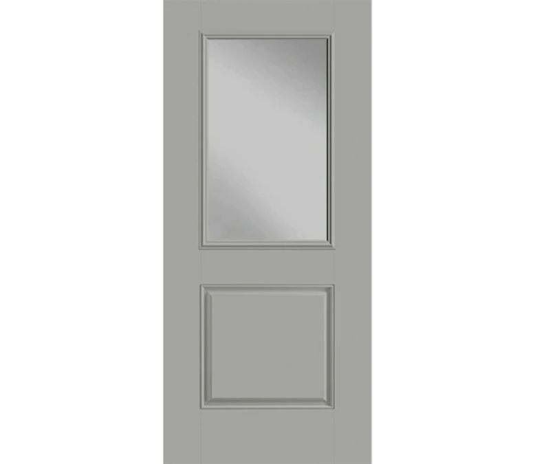 Tucson Half Light 1 Panel Fiberglass Entry Door