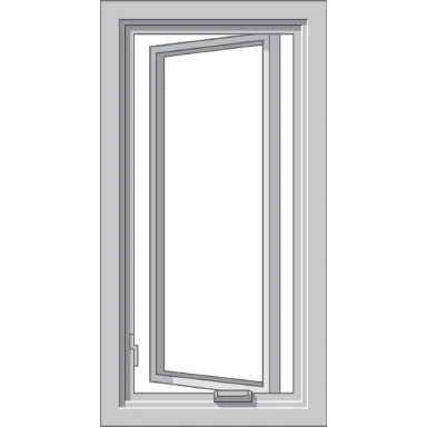 Tucson Pella Hurricane Shield Series Vinyl Casement Window