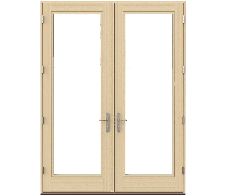 Tucson Pella Lifestyle Series Wood Double Hinged Patio Doors