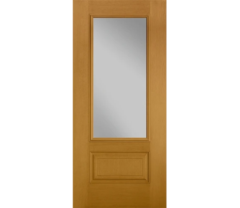 Tucson Three Quaters light Fiberglass Entry Door