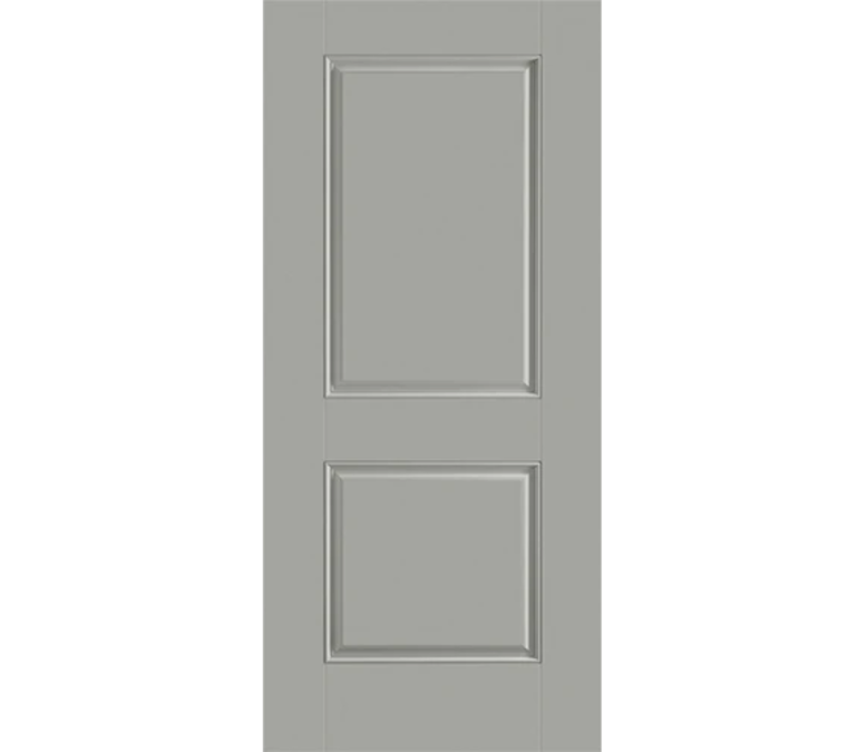 Tucson Two Panel Square Fiberglass Entry Door